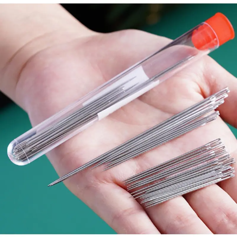 34PCS Big Eye Steel Needles Set – image 12