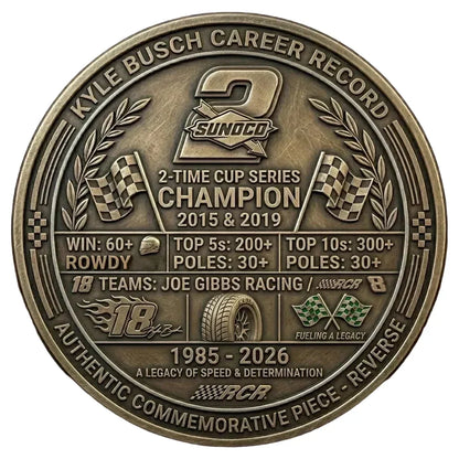 RacingRelic – Memorial Collector Coin Honoring Kyle Busch – image 4