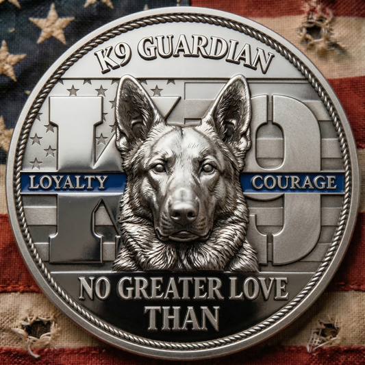 Guardian's Promise – K9 Honor Coin – 1 Coin