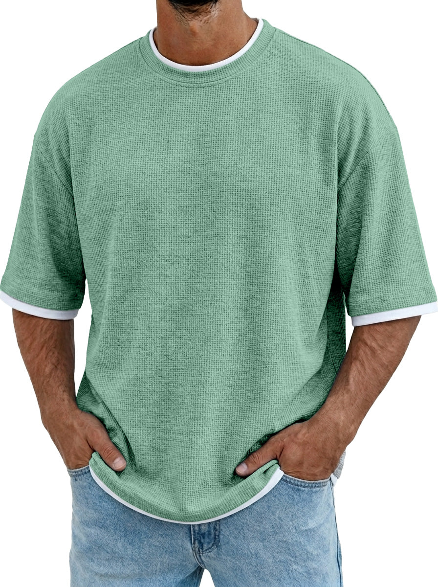 TexturaPolo – Men’s Short-Sleeved Polo Shirt – Green / S