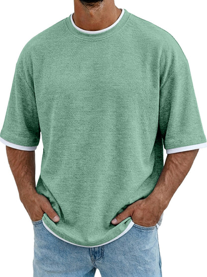 TexturaPolo – Men’s Short-Sleeved Polo Shirt – Green / S
