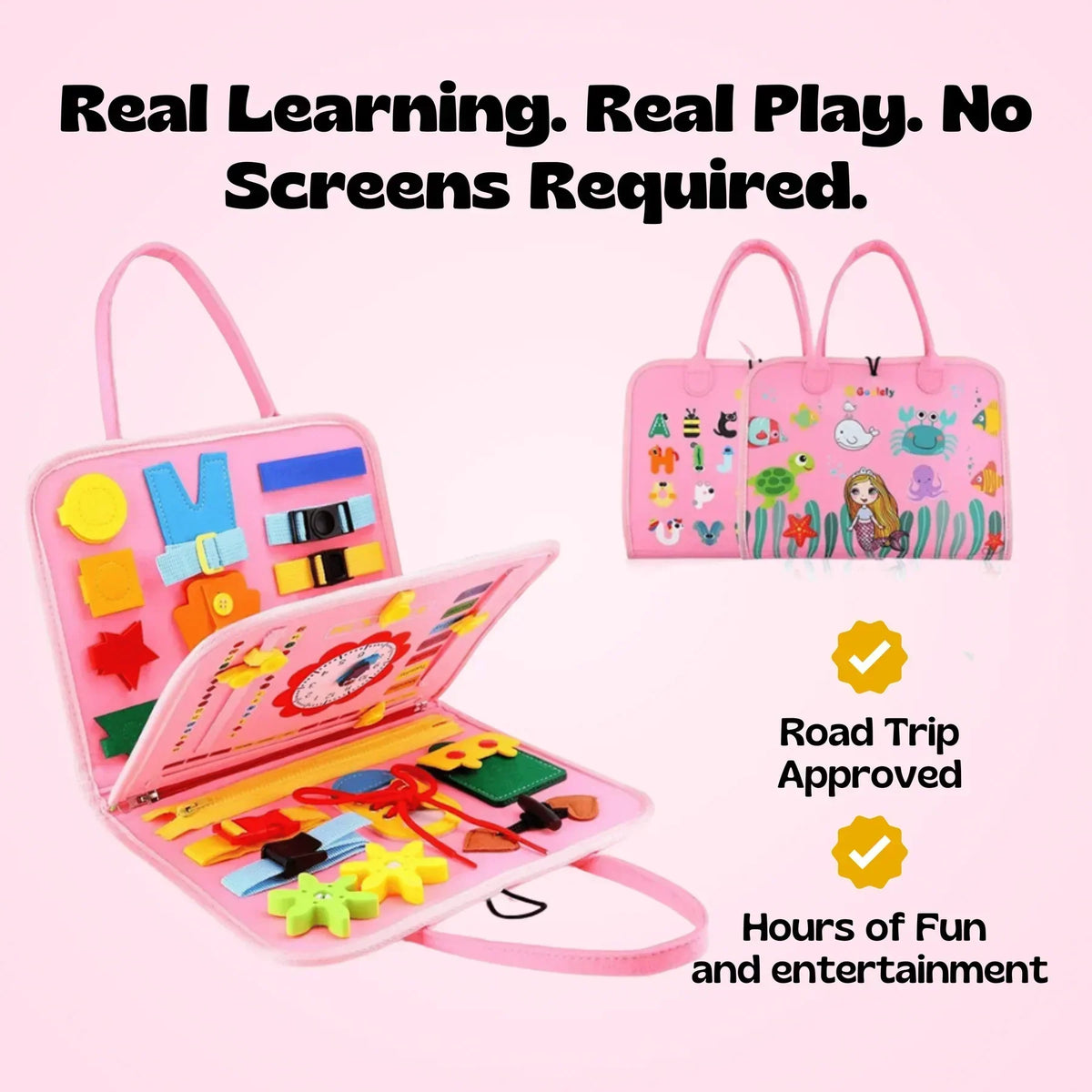 MontiPlay™ – Creative Learning Through Play – Mermaid Pink