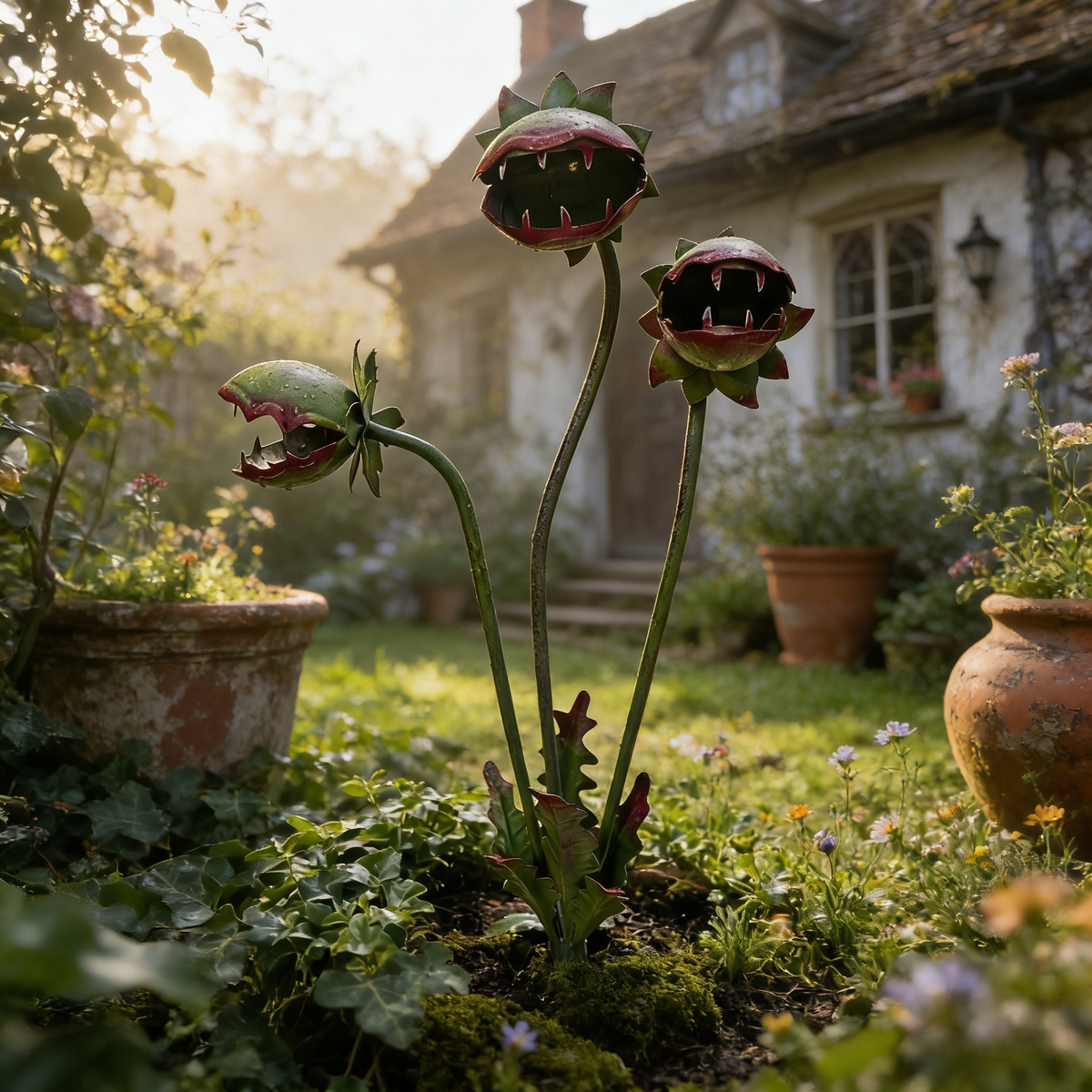 GardenWhim – Carnivorous Plant Metal Garden Stake – image 16
