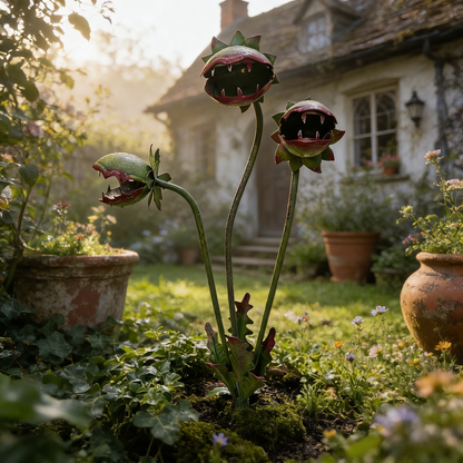 GardenWhim – Carnivorous Plant Metal Garden Stake – image 16