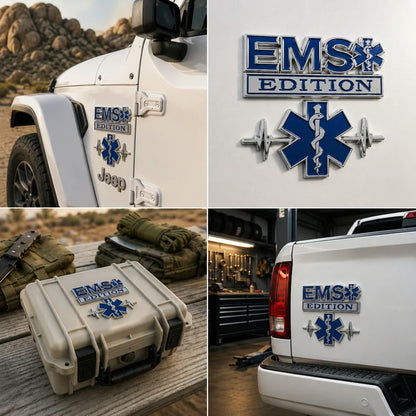 RapidResponse – EMS Metal Vehicle Badge – image 3