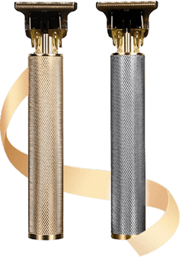 GroomX Pro – Advanced Beard & Hair Clipper – 2 Pcs(Gold+Sliver )