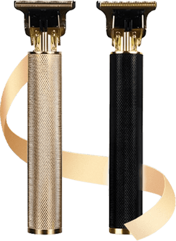 GroomX Pro – Advanced Beard & Hair Clipper – 2 Pcs(Gold+Black)
