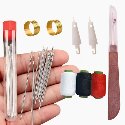 34PCS Big Eye Steel Needles Set – Buy 1  Get 1 Free