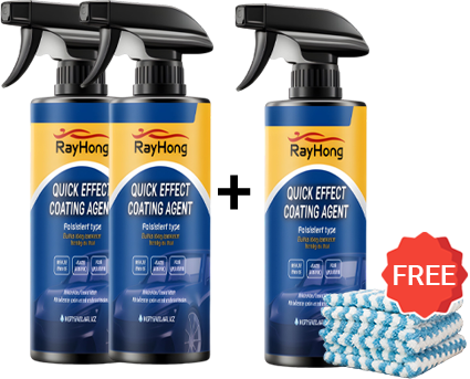MirrorMist – Instant Shine Coating Spray – Buy 2 Get 1 Free - 3 Bottles