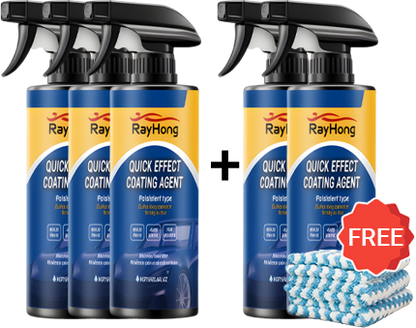 MirrorMist – Instant Shine Coating Spray – Buy 3 Get 2 Free- 5 Bottles