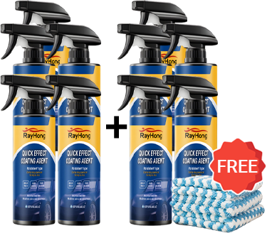 MirrorMist – Instant Shine Coating Spray – Buy 5 Get 5 Free- 10 Bottles