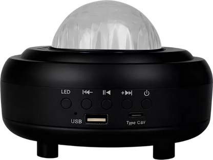 NebulaBloom – Aurora Galaxy Projector – Black