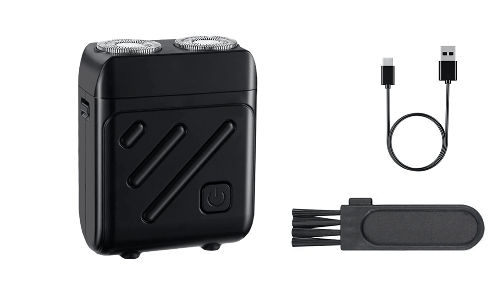 TrimPro – Mini Electric Shaver for Men – Black / Shaver only / Buy 1