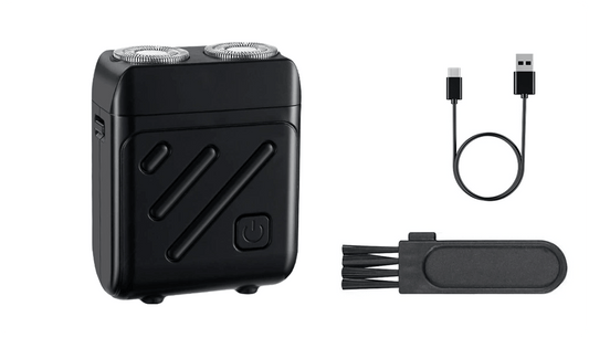 TrimPro – Mini Electric Shaver for Men – Black / Shaver only / Buy 1