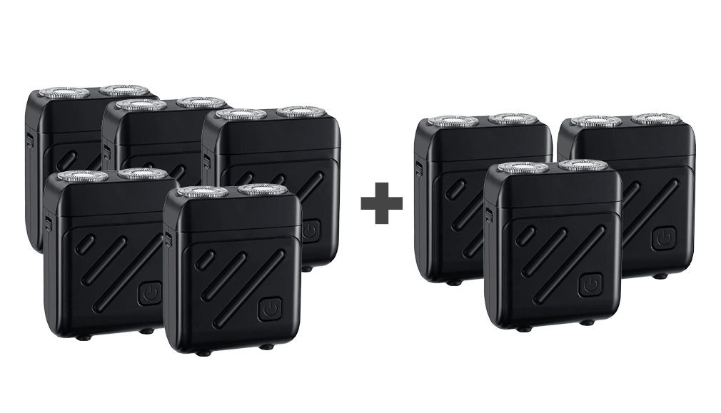 TrimPro – Mini Electric Shaver for Men – Black / Shaver only / Buy 5 get 3 free