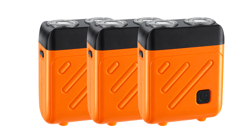 TrimPro – Mini Electric Shaver for Men – orange-black / Shaver only / Buy 2 get 1 free
