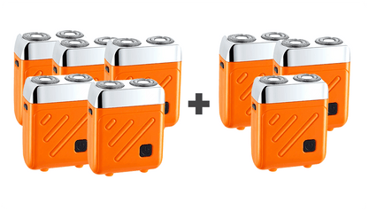 TrimPro – Mini Electric Shaver for Men – orange-black / Shaver only / Buy 5 get 3 free