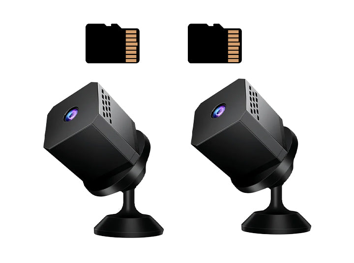 NightGuard – Mini HD Smart Security Camera – Black+32G memory card / Standard package / Buy 2