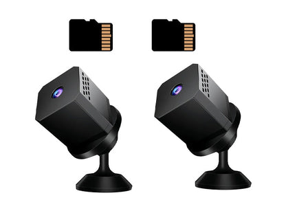 NightGuard – Mini HD Smart Security Camera – Black+32G memory card / Standard package / Buy 2