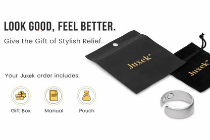 MagnaLuxe – Elegant Stainless Steel Magnetic Ring – image 2