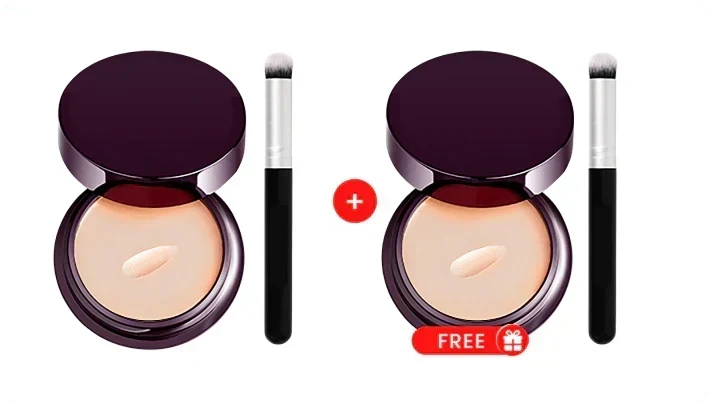 SkinPerfect – Full Coverage Concealer Brush Set – 01 Light (with brush) / 03 Tan (with brush) / Eye Concealer Only