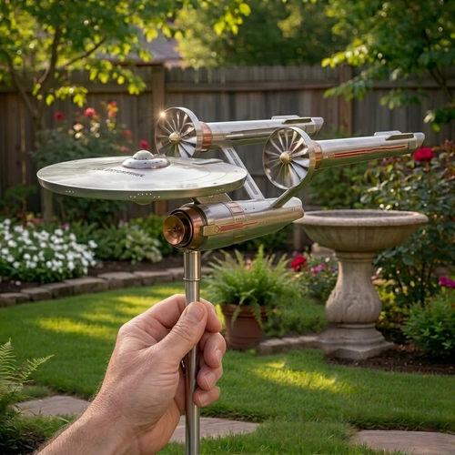 CosmoSpin – Interstellar Starship Wind Spinner – Buy 1