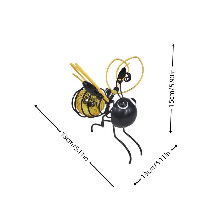 Sunlit Hive – Hanging Bee Light Set – Yellow
