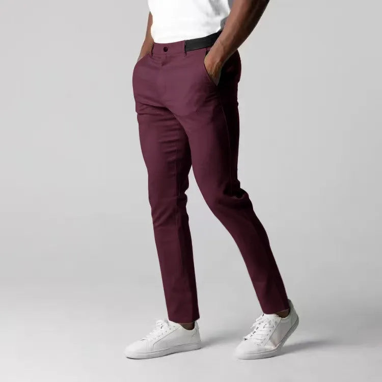 CityFlex – Active Chinos Pants – Red / XS / 30