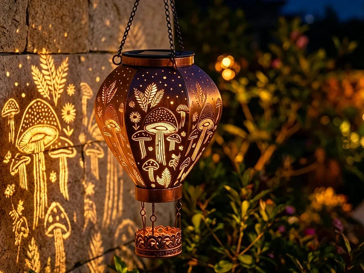 GlowBalloon – Solar Hot Air Lantern – Mushroom