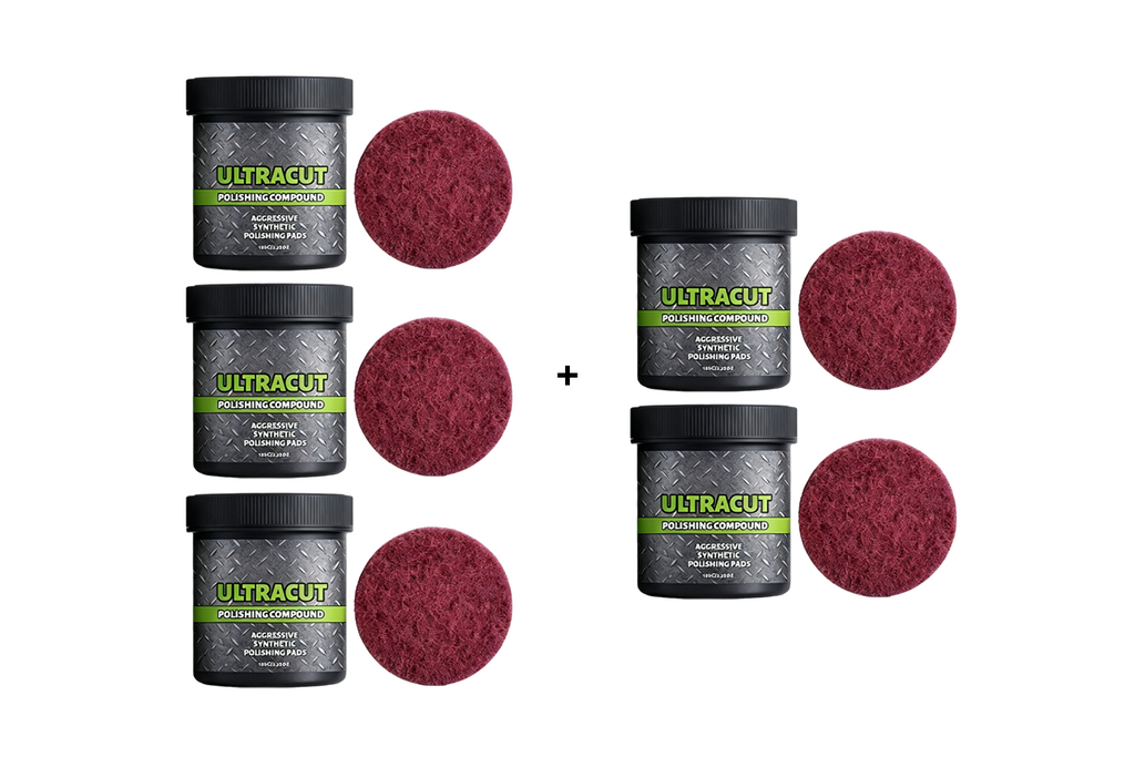 RestoraShine – All-in-One Surface Restoration Polish Kit – With Sponge / BUY 3 GET 2 FREE