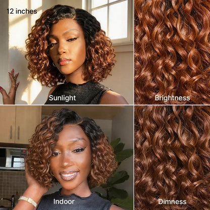CurlLuxe – Ready-to-Go Glueless Curly Bob Wig – image 4