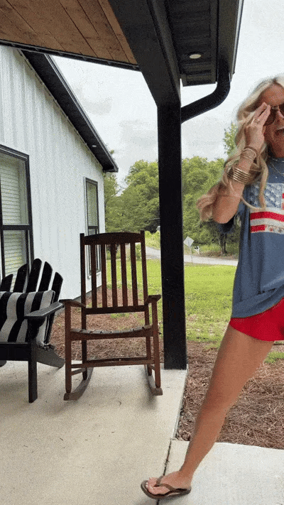 RedWhiteRebel – Retro American Flag Patchwork Tee – image 11