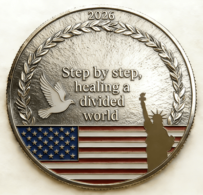 2026“Journey of Peace Mission”Commemorative Coin – image 2