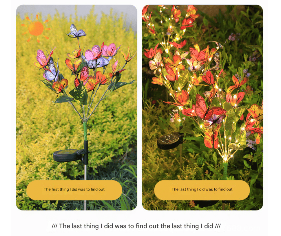 BloomLuxe – Solar Dancing Butterfly Lights – image 4