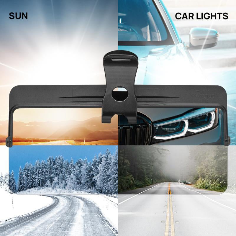 DriveShade X – Anti-Glare Visor Extender Lens – image 3