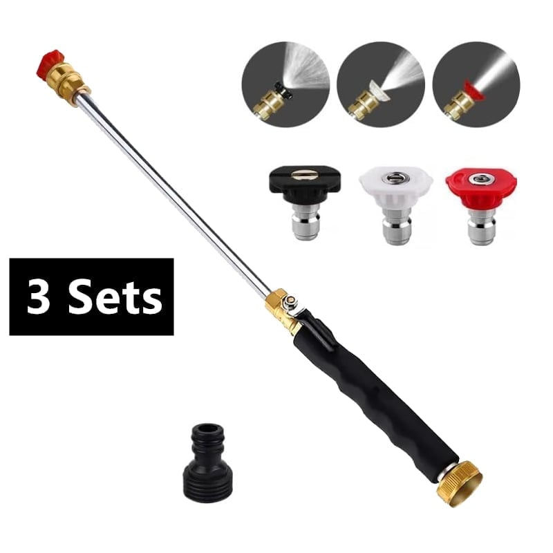 PowerSpray Pro – Heavy Duty Water Nozzle – 3 Sets