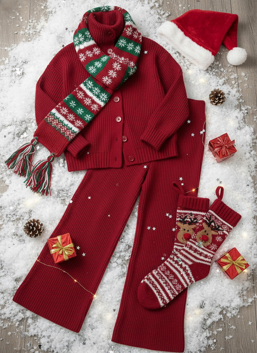 CozyLoom – Two-Piece Knitted Set – image 2