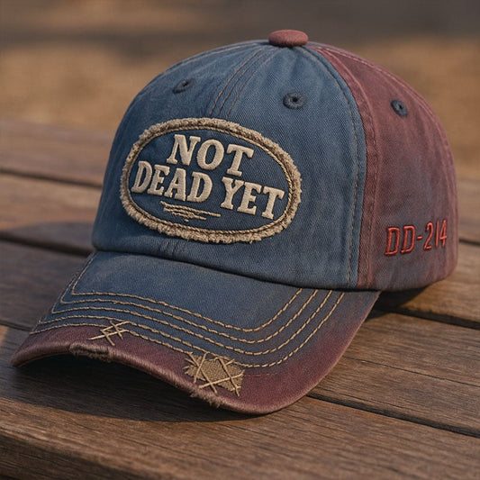 TitanCap – Vintage Washed Resilience Baseball Cap – Classic Colour-Block
