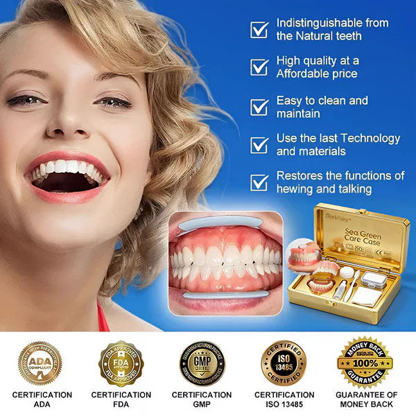 SmileLock – Premium Full Denture Solution – image 3