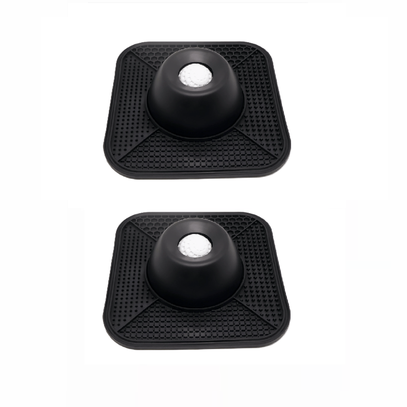 TreatMotion – 2-in-1 Lick Mat Feeding Toy – Black*2