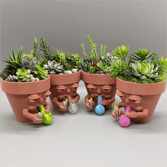 GroovePot – Personality Plant Holder – 4 color( save $18) / S