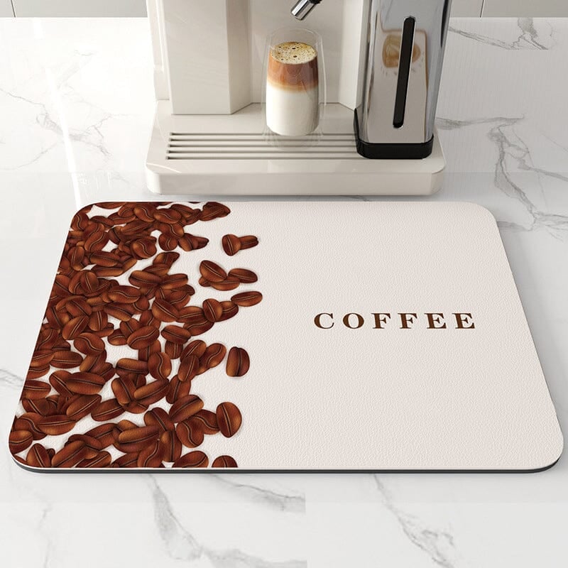 NoSpill – Kitchen Drain Drying Pad – Coffee Beans / 30x40cm