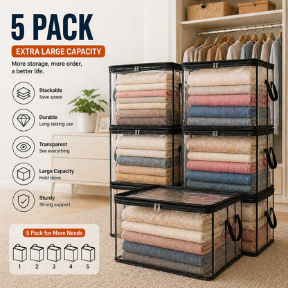MegaPackPro – Large Heavy Duty Clear Storage Bag – image 9