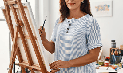LunaWear – Round Neck Short Sleeve Blouse – image 2