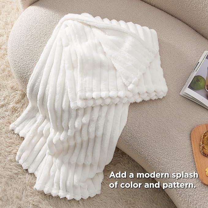 CozyStripe – Ultra Soft Striped Blanket – image 5
