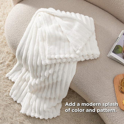 CozyStripe – Ultra Soft Striped Blanket – image 5