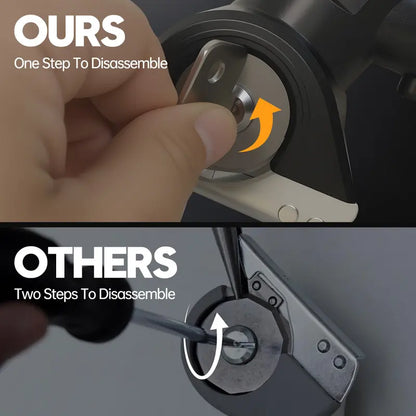 Cordless Electric Scissors for Fabric, Leather & Crafts, Easy Cutting Tool – image 4