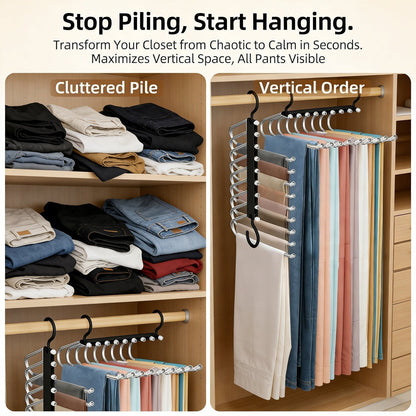 ClosetMax – 9-Tier Hanging Pants Organizer – image 6