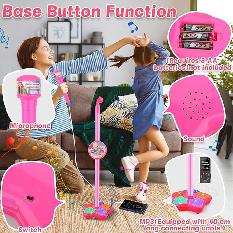 FunVoice – Kids Microphone with Stable Stand – image 3