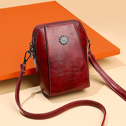 PocketChic – All-Match Vertical Cellphone Bag – Red